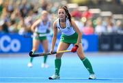 20 August 2022; Katie McKee of Ireland during the Women's 2022 EuroHockey Championship Qualifier match between Ireland and Czech Republic at Sport Ireland Campus in Dublin. Photo by Stephen McCarthy/Sportsfile