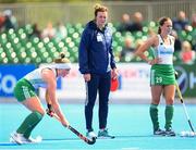 20 August 2022; Cliodhna O'Connor, Ireland lead athlete development coach, during the Women's 2022 EuroHockey Championship Qualifier match between Ireland and Czech Republic at Sport Ireland Campus in Dublin. Photo by Stephen McCarthy/Sportsfile