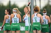 20 August 2022; Sarah McAuley of Ireland during the Women's 2022 EuroHockey Championship Qualifier match between Ireland and Czech Republic at Sport Ireland Campus in Dublin. Photo by Stephen McCarthy/Sportsfile