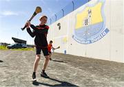 21 August 2022; Harry Shepard, age 13, from Moycarkey prior to the Tipperary County Senior Hurling Championship - Group 1 Round 3 match between Clonoulty Rossmore and Moycarkey at Boherlahan - Dualla GAA Sports Centre in Ardmayle East, Tipperary. Photo by Tom Beary/Sportsfile
