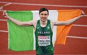 21 August 2022; Mark English of Ireland after winning bronze in the Men's 800m Final during day 11 of the European Championships 2022 at the Olympiastadion in Munich, Germany. Photo by David Fitzgerald/Sportsfile