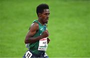 21 August 2022; Hiko Tonosa Haso of Ireland competes in the Men's 10000m Final during day 11 of the European Championships 2022 at the Olympiastadion in Munich, Germany. Photo by David Fitzgerald/Sportsfile
