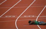 21 August 2022; Hiko Tonosa Haso of Ireland after the Men's 10000m Final during day 11 of the European Championships 2022 at the Olympiastadion in Munich, Germany. Photo by David Fitzgerald/Sportsfile