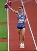 21 August 2022; Jake Wightman of Great Britain, who won silver, after the Men's 800m Final during day 11 of the European Championships 2022 at the Olympiastadion in Munich, Germany. Photo by David Fitzgerald/Sportsfile