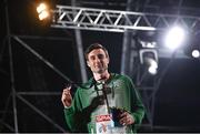 21 August 2022; Mark English of Ireland with his bronze medal after finishing third in the Men's 800m final during day 11 of the European Championships 2022 at the Olympiastadion in Munich, Germany. Photo by David Fitzgerald/Sportsfile
