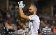 21 August 2022; Shamrock Rovers goalkeeer Alan Mannus after the SSE Airtricity League Premier Division match between Shamrock Rovers and Dundalk at Tallaght Stadium in Dublin. Photo by Stephen McCarthy/Sportsfile