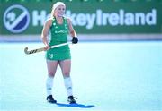 21 August 2022; Caoimhe Perdue of Ireland during the Women's 2022 EuroHockey Championship Qualifier match between Ireland and Turkey at Sport Ireland Campus in Dublin. Photo by Stephen McCarthy/Sportsfile