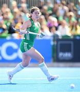 21 August 2022; Sarah Torrans of Ireland during the Women's 2022 EuroHockey Championship Qualifier match between Ireland and Turkey at Sport Ireland Campus in Dublin. Photo by Stephen McCarthy/Sportsfile