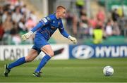 21 August 2022; Dundalk goalkeeper Nathan Shepperd during the SSE Airtricity League Premier Division match between Shamrock Rovers and Dundalk at Tallaght Stadium in Dublin. Photo by Stephen McCarthy/Sportsfile