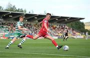 21 August 2022; Lewis Macari of Dundalk during the SSE Airtricity League Premier Division match between Shamrock Rovers and Dundalk at Tallaght Stadium in Dublin. Photo by Stephen McCarthy/Sportsfile