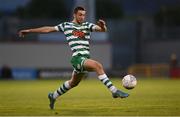21 August 2022; Neil Farrugia of Shamrock Rovers during the SSE Airtricity League Premier Division match between Shamrock Rovers and Dundalk at Tallaght Stadium in Dublin. Photo by Stephen McCarthy/Sportsfile