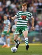 21 August 2022; Rory Gaffney of Shamrock Rovers during the SSE Airtricity League Premier Division match between Shamrock Rovers and Dundalk at Tallaght Stadium in Dublin. Photo by Stephen McCarthy/Sportsfile