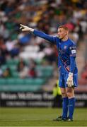 21 August 2022; Dundalk goalkeeper Nathan Shepperd during the SSE Airtricity League Premier Division match between Shamrock Rovers and Dundalk at Tallaght Stadium in Dublin. Photo by Stephen McCarthy/Sportsfile