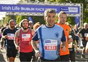20 August 2022; Larry McCole of Garda Athletic Club during the Irish Life Dublin Race Series Frank Duffy 10 Mile in Phoenix Park in Dublin. Photo by Sam Barnes/Sportsfile