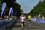 20 August 2022; Runners during the Irish Life Dublin Race Series Frank Duffy 10 Mile in Phoenix Park in Dublin. Photo by Sam Barnes/Sportsfile