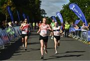 20 August 2022; Runners including Adam Flanagan of Crusaders AC, Dublin, during the Irish Life Dublin Race Series Frank Duffy 10 Mile in Phoenix Park in Dublin. Photo by Sam Barnes/Sportsfile