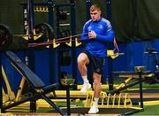 25 August 2022; Garry Ringrose during a gym session on day one of the Leinster Rugby 12 Counties Tour at DKIT in Dundalk, Louth. Photo by Harry Murphy/Sportsfile