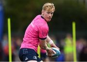 25 August 2022; Jamie Osborne during an open training session on day one of the Leinster Rugby 12 Counties Tour at Longford RFC in Longford. Photo by Harry Murphy/Sportsfile