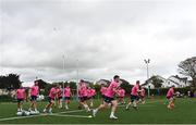 25 August 2022; A general view during an open training session on day one of the Leinster Rugby 12 Counties Tour at Longford RFC in Longford. Photo by Harry Murphy/Sportsfile