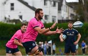 25 August 2022; Jason Jenkins during an open training session on day one of the Leinster Rugby 12 Counties Tour at Longford RFC in Longford. Photo by Harry Murphy/Sportsfile