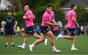 25 August 2022; Ben Brownlee during an open training session on day one of the Leinster Rugby 12 Counties Tour at Longford RFC in Longford. Photo by Harry Murphy/Sportsfile