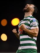 25 August 2022; Richie Towell of Shamrock Rovers reacts during the UEFA Europa League Play-Off Second Leg match between Shamrock Rovers and Ferencvaros at Tallaght Stadium in Dublin. Photo by Eóin Noonan/Sportsfile