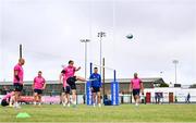 26 August 2022; Alex Soroka during an open training session on day two of the Leinster Rugby 12 Counties Tour at Athy RFC in Kildare. Photo by Harry Murphy/Sportsfile