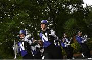 26 August 2022; The Northwestern Wildcats band walk through Merrion Square in Dublin during the pep-rally ahead of the the Aer Lingus College Football Classic 2022 match between Northwestern Wildcats and Nebraska Cornhuskers. Photo by David Fitzgerald/Sportsfile