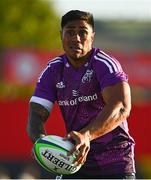 26 August 2022; Malakai Fekitoa of Munster before the Pre-season Friendly match between Munster and Gloucester at Musgrave Park in Cork. Photo by Eóin Noonan/Sportsfile