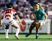 27 August 2022; Aoife Doyle of Ireland in action against Ayasa Otsuka of Japan during the Women's Rugby Summer Tour match between Japan and Ireland at Chichibunomiya Rugby Stadium in Tokyo, Japan. Photo by Tsutomu Takasu/Sportsfile