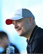 27 August 2022; Dublin senior hurling manager Micheál Donoghue at the Go Ahead Dublin County Senior Club Hurling Championship Group 1 match between St Jude's and Cuala at Parnell Park in Dublin. Photo by Piaras Ó Mídheach/Sportsfile