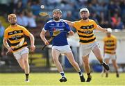 28 August 2022; Alan Kirwan of Mount Sion in action against James O'Keefe of Lismore during the Waterford Senior Hurling Club Championship Quarter-Final match between Mount Sion and Lismore at Fraher Field in Dungarvan, Waterford. Photo by Eóin Noonan/Sportsfile