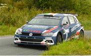 28 August 2022; Gareth Machale and Brian Murphy in their VW Polo GTI R5 during round 7 of the Galway Summer Rally in the Triton Showers National Rally Championship in Athenry, Galway. Photo by Philip Fitzpatrick/Sportsfile