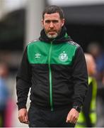 28 August 2022; Shamrock Rovers manager Stephen Bradley during the Extra.ie FAI Cup second round match between Drogheda United and Shamrock Rovers at Head in the Game Park in Drogheda, Louth. Photo by Ben McShane/Sportsfile