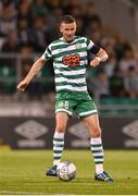25 August 2022; Ronan Finn of Shamrock Rovers during the UEFA Europa League Play-Off Second Leg match between Shamrock Rovers and Ferencvaros at Tallaght Stadium in Dublin. Photo by Seb Daly/Sportsfile
