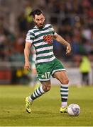 25 August 2022; Richie Towell of Shamrock Rovers during the UEFA Europa League Play-Off Second Leg match between Shamrock Rovers and Ferencvaros at Tallaght Stadium in Dublin. Photo by Seb Daly/Sportsfile