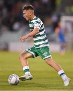 25 August 2022; Justin Ferizaj of Shamrock Rovers during the UEFA Europa League Play-Off Second Leg match between Shamrock Rovers and Ferencvaros at Tallaght Stadium in Dublin. Photo by Seb Daly/Sportsfile