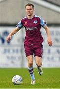 28 August 2022; Andrew Quinn of Drogheda United during the Extra.ie FAI Cup second round match between Drogheda United and Shamrock Rovers at Head in the Game Park in Drogheda, Louth. Photo by Ben McShane/Sportsfile