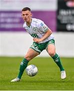 28 August 2022; Andy Lyons of Shamrock Rovers during the Extra.ie FAI Cup second round match between Drogheda United and Shamrock Rovers at Head in the Game Park in Drogheda, Louth. Photo by Ben McShane/Sportsfile