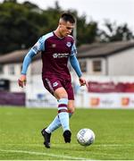 28 August 2022; Evan Weir of Drogheda United during the Extra.ie FAI Cup second round match between Drogheda United and Shamrock Rovers at Head in the Game Park in Drogheda, Louth. Photo by Ben McShane/Sportsfile
