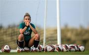 29 August 2022; Leanne Kiernan during a Republic of Ireland Women training session at the FAI National Training Centre in Abbotstown, Dublin. Photo by Stephen McCarthy/Sportsfile