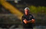 29 August 2022; Bohemians manager Keith Long before the SSE Airtricity League Premier Division match between Bohemians and St Patrick's Athletic at Dalymount Park in Dublin. Photo by Eóin Noonan/Sportsfile