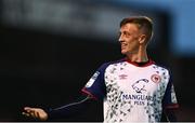 29 August 2022; Chris Forrester of St Patrick's Athletic during the SSE Airtricity League Premier Division match between Bohemians and St Patrick's Athletic at Dalymount Park in Dublin. Photo by Eóin Noonan/Sportsfile