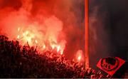 29 August 2022; Bohemians supporters during the SSE Airtricity League Premier Division match between Bohemians and St Patrick's Athletic at Dalymount Park in Dublin. Photo by Tyler Miller/Sportsfile