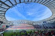 27 August 2022; A general view of the stadium before the Aer Lingus College Football Classic 2022 match between Northwestern Wildcats and Nebraska Cornhuskers at Aviva Stadium in Dublin. Photo by Brendan Moran/Sportsfile