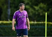 30 August 2022; Defence coach Denis Leamy during a Munster rugby squad training session at the University of Limerick in Limerick. Photo by Sam Barnes/Sportsfile