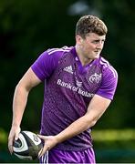 30 August 2022; Fionn Gibbons during a Munster rugby squad training session at the University of Limerick in Limerick. Photo by Sam Barnes/Sportsfile