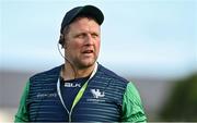 26 August 2022; Connacht forwards coach Dewald Senekal before the Pre-season Friendly match between Connacht and Sale Sharks at Dubarry Park in Athlone, Westmeath. Photo by Brendan Moran/Sportsfile
