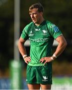 26 August 2022; John Porch of Connacht during the Pre-season Friendly match between Connacht and Sale Sharks at Dubarry Park in Athlone, Westmeath. Photo by Brendan Moran/Sportsfile
