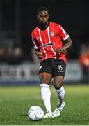 26 August 2022; Sadon Diallo of Derry City during the Extra.ie FAI Cup second round match between Derry City and Cork City at the Ryan McBride Brandywell Stadium in Derry. Photo by Ramsey Cardy/Sportsfile